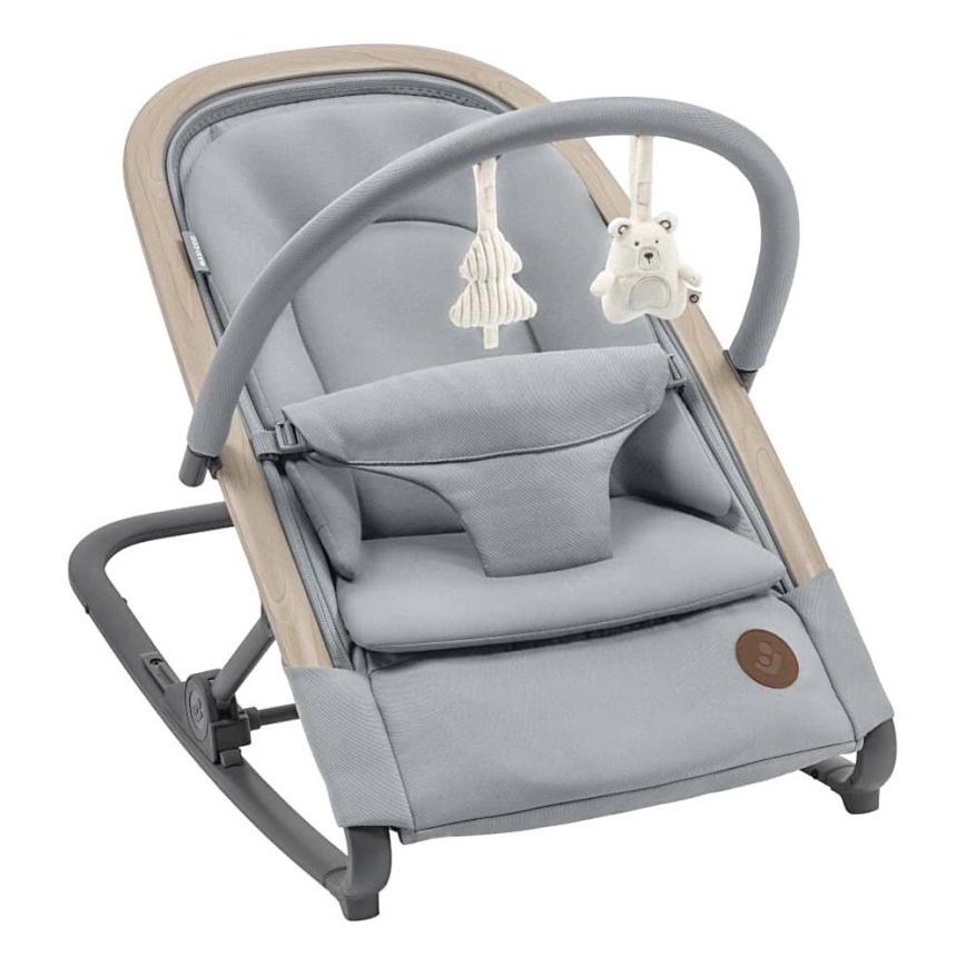 Maxi-Cosi - Bērnu šūpuļkrēsls 2in1 KORI gaiši pelēka