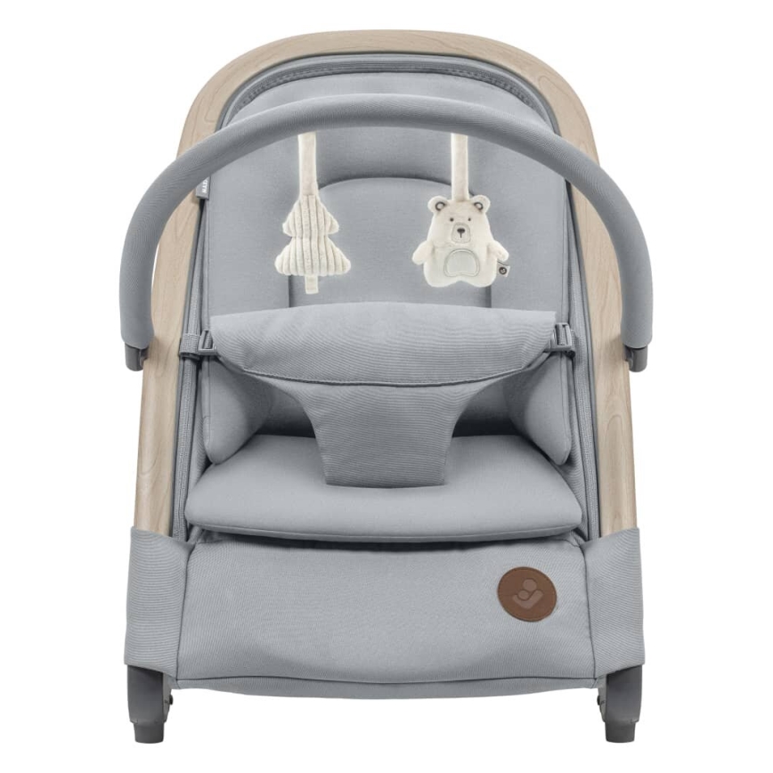 Maxi-Cosi - Bērnu šūpuļkrēsls 2in1 KORI gaiši pelēka