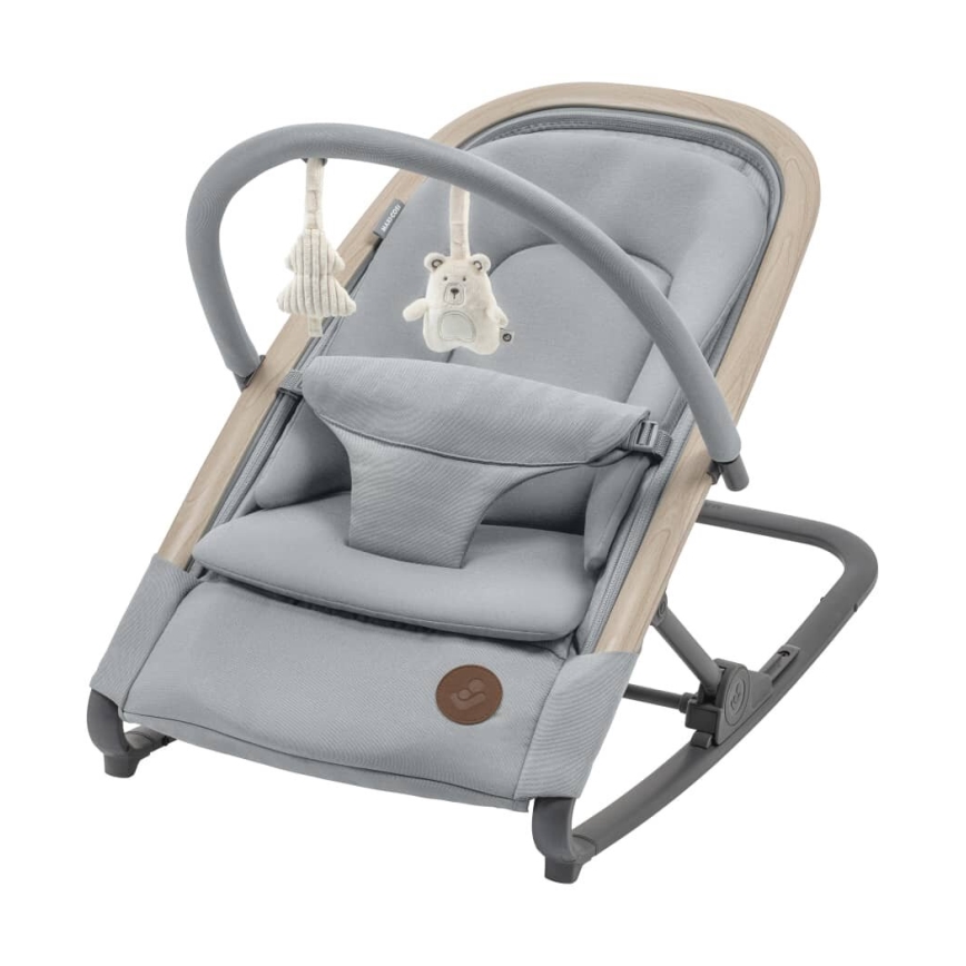 Maxi-Cosi - Bērnu šūpuļkrēsls 2in1 KORI gaiši pelēka