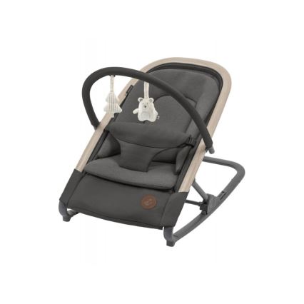 Maxi-Cosi - Bērnu šūpuļkrēsls 2in1 KORI tumši pelēka