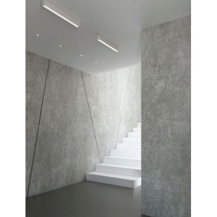MAXLIGHT C0124D - LED Aptumšojama griestu lampa LINEAR LED/18W/230V 57 cm balta