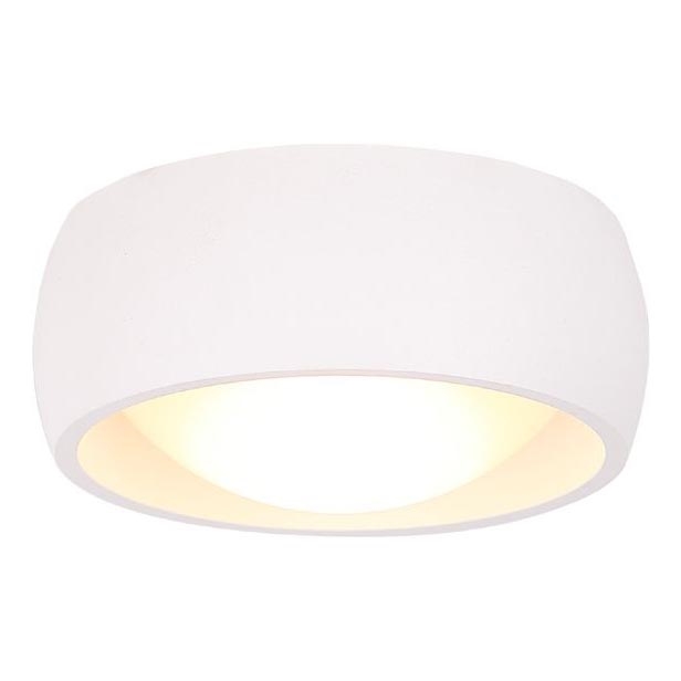MAXLIGHT C0135 - LED Vannas istabas griestu lampa KODAK LED/8W/230V d. 10,8 cm IP44 balta