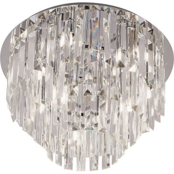 MAXLIGHT C0136 - Griestu lampa MONACO 9xG9/40W/230V d. 42 cm spīdīgi hromēts