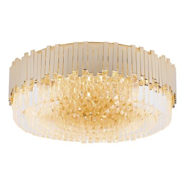 MAXLIGHT C0164 - Griestu lampa TREND 15xE14/40W/230V d. 60 cm zelta