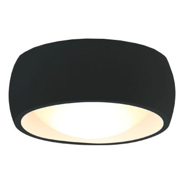 MAXLIGHT C0204 - LED Vannas istabas griestu lampa KODAK LED/8W/230V d. 10,8 cm IP44 melna