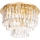 MAXLIGHT C0205 - Griestu lampa MONACO 9xG9/40W/230V d. 42 cm zelta