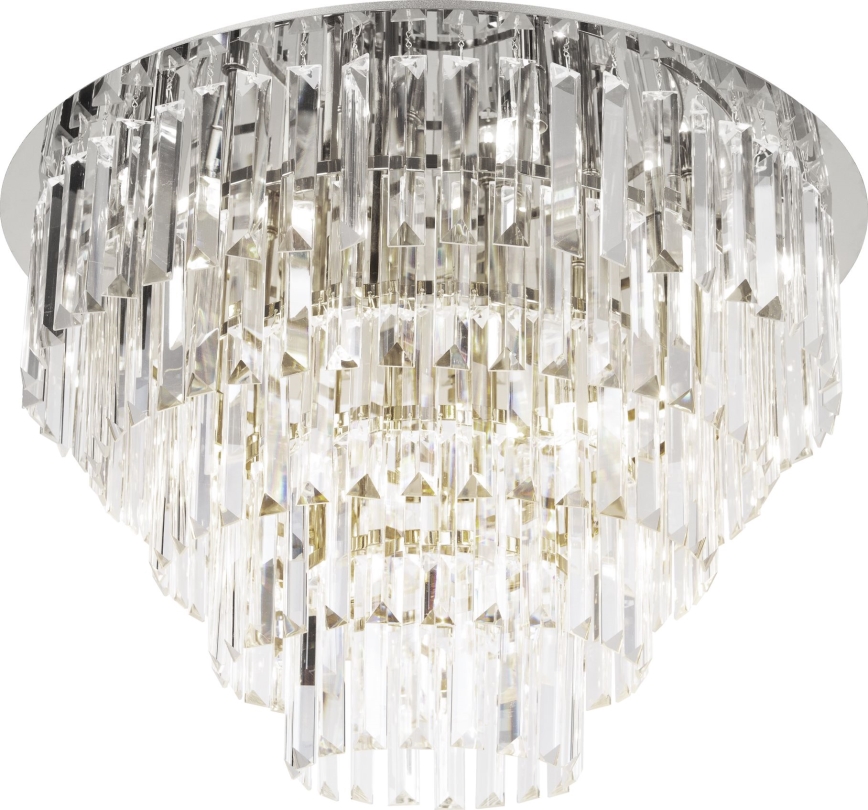 MAXLIGHT C0225 - Griestu lampa MONACO 16xG9/40W/230V d. 80 cm spīdīgi hromēts