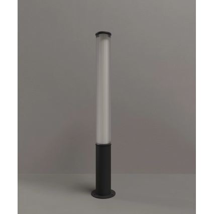 MAXLIGHT F0064 - Āra LED lampa GARDENIA LED/25W/230V 105 cm CRI 93 IP65 melna