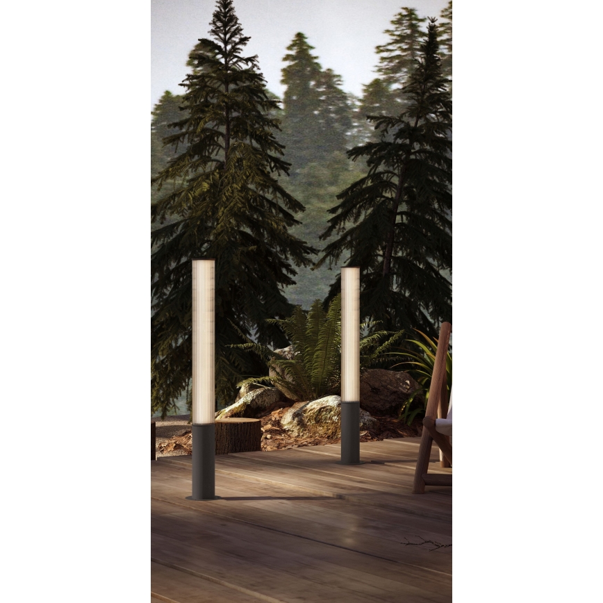 MAXLIGHT F0065 - LED āra lampa GARDENIA LED/25W/230V 105 cm CRI 93 IP65 antracīts
