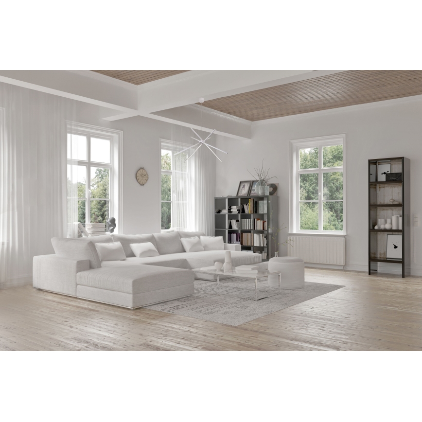 MAXLIGHT P0270 - LED Lustra ar auklu ZIRNEKLIS LED/33W/230V balta