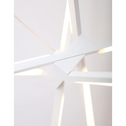 MAXLIGHT P0270 - LED Lustra ar auklu ZIRNEKLIS LED/33W/230V balta