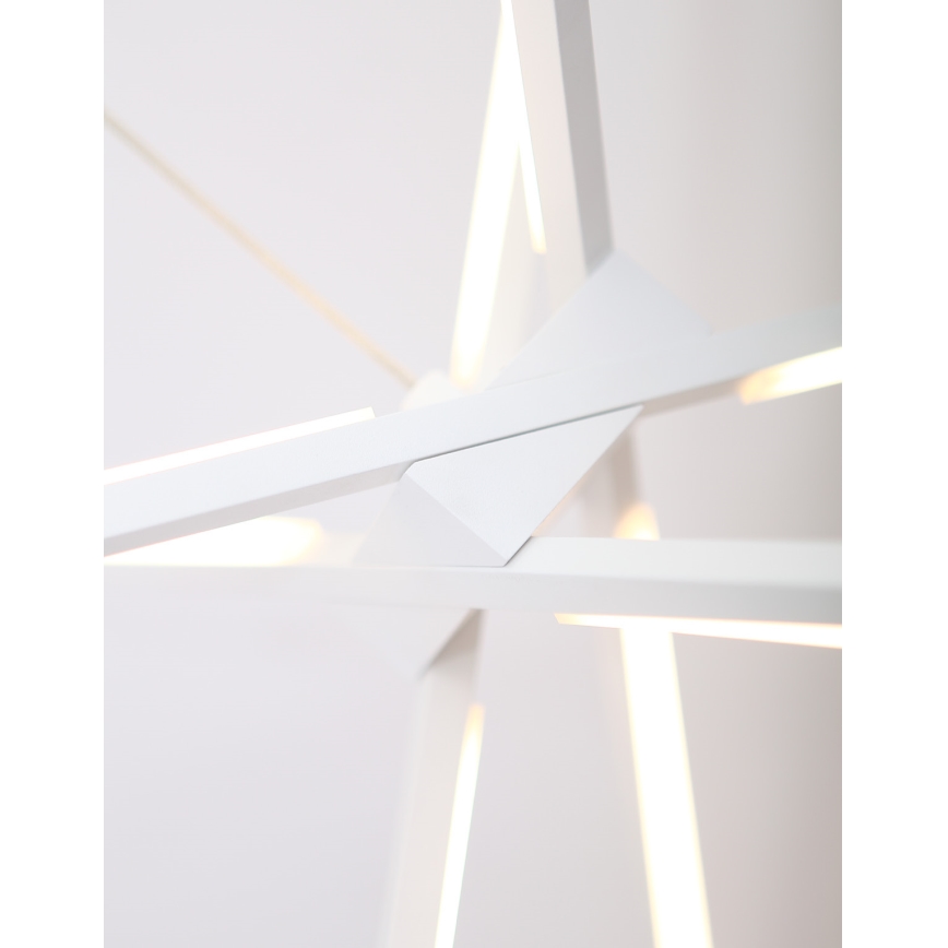 MAXLIGHT P0270 - LED Lustra ar auklu ZIRNEKLIS LED/33W/230V balta
