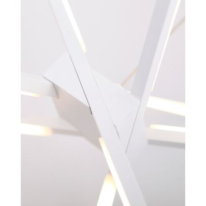 MAXLIGHT P0270 - LED Lustra ar auklu ZIRNEKLIS LED/33W/230V balta