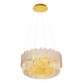 MAXLIGHT P0368 - Lustra ar auklu TREND 8xE14/40W/230V d. 45 cm zelta