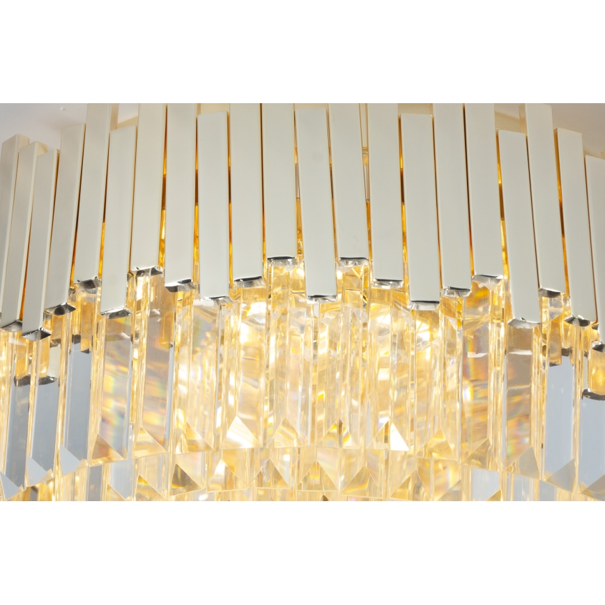 MAXLIGHT P0368 - Lustra ar auklu TREND 8xE14/40W/230V d. 45 cm zelta