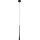 MAXLIGHT P0372 - LED Lustra ar auklu KAFIJA LED/7W/230V d. 3 cm melna