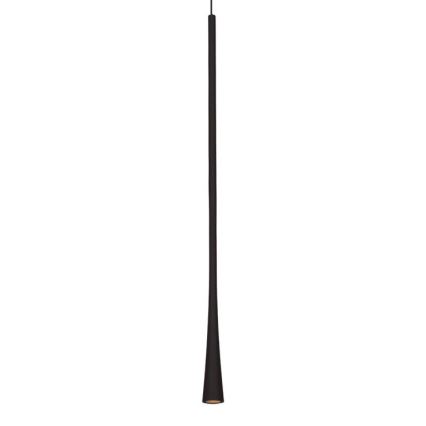 MAXLIGHT P0373 - LED Lustra ar auklu KAFIJA LED/7W/230V d. 3 cm melna