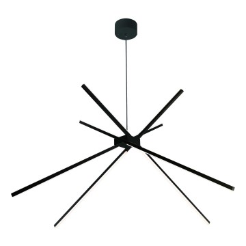 MAXLIGHT P0412 - LED Lustra ar auklu ZIRNEKLIS LED/33W/230V melna