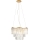 MAXLIGHT P0423 - Lustra ar auklu MONACO 9xG9/40W/230V d. 42 cm zelta