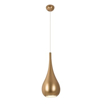 MAXLIGHT P0436 - Lustra ar auklu DROP 1xE27/40W/230V d. 20 cm zelta