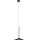 MAXLIGHT P0456 - LED Lustra ar auklu HANA LED/6W/230V d. 17,5 cm melna