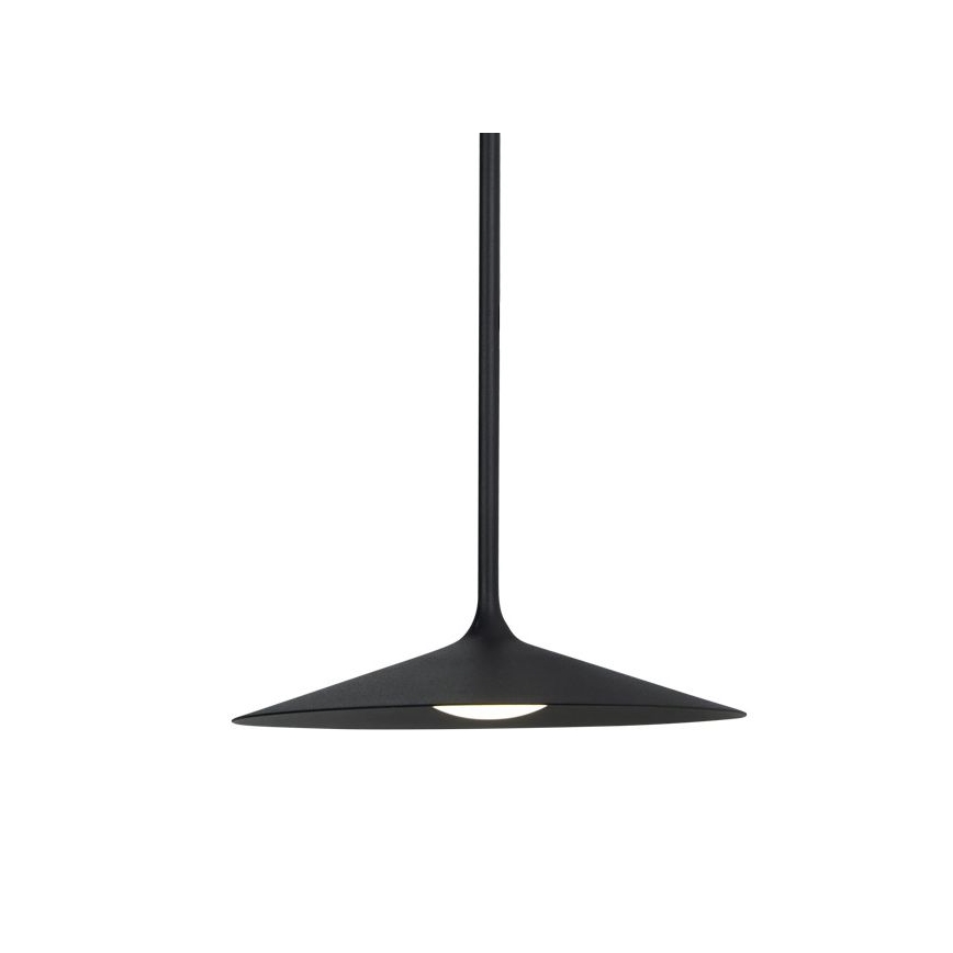 MAXLIGHT P0456 - LED Lustra ar auklu HANA LED/6W/230V d. 17,5 cm melna