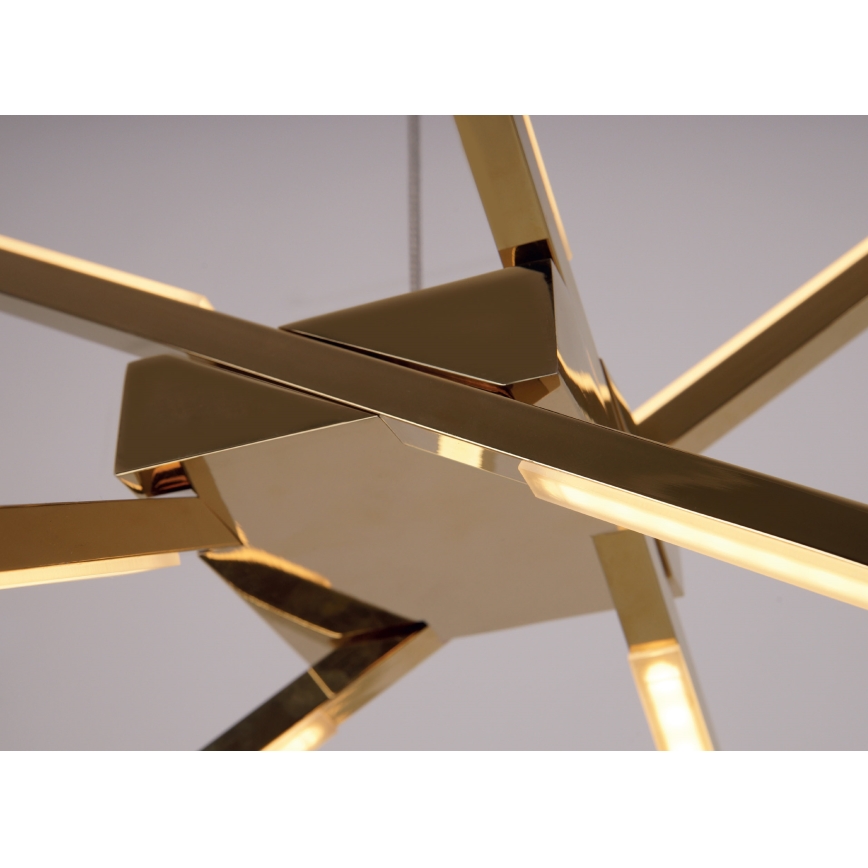 MAXLIGHT P0457 - LED Lustra ar auklu ZIRNEKLIS LED/33W/230V zelta