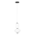 MAXLIGHT P0467 - LED Lustra ar auklu AKIKO LED/16W/230V d. 20 cm balta