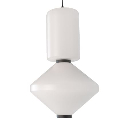 MAXLIGHT P0467 - LED Lustra ar auklu AKIKO LED/16W/230V d. 20 cm balta