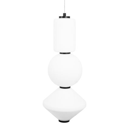 MAXLIGHT P0468 - LED Lustra ar auklu AKIKO LED/23W/230V d. 20 cm balta