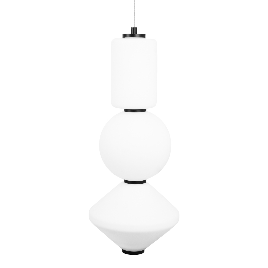 MAXLIGHT P0468 - LED Lustra ar auklu AKIKO LED/23W/230V d. 20 cm balta