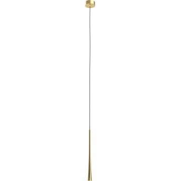 MAXLIGHT P0484 - LED Lustra ar auklu KAFIJA LED/7W/230V d. 3 cm zelta
