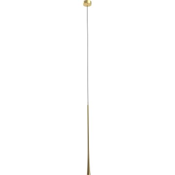 MAXLIGHT P0485 - LED Lustra ar auklu KAFIJA LED/7W/230V d. 3 cm zelta