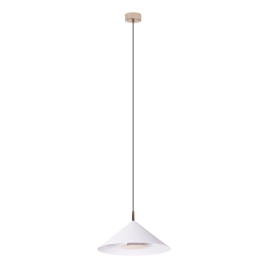 MAXLIGHT P0505 - LED Lustra ar auklu VULCANO LED/5W/230V d. 30,5 cm balta