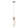 MAXLIGHT P0510 - Lustra ar auklu CAMPANILA 1xE27/40W/230V d. 10 cm misiņš/bēša