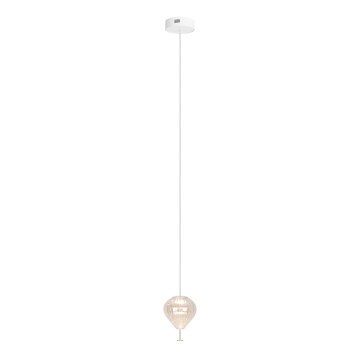 MAXLIGHT P0527 - LED Lustra ar auklu PALLONCINI 2xLED/3W/230V d. 12 cm caurspīdīga