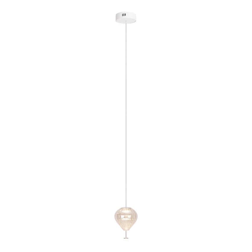 MAXLIGHT P0527 - LED Lustra ar auklu PALLONCINI 2xLED/3W/230V d. 12 cm caurspīdīga