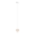 MAXLIGHT P0527 - LED Lustra ar auklu PALLONCINI 2xLED/3W/230V d. 12 cm caurspīdīga