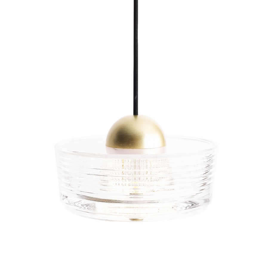 MAXLIGHT P0542 - LED Lustra ar auklu LIPARI LED/6W/230V d. 16 cm caurspīdīga