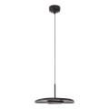 MAXLIGHT P0560 - LED Lustra ar auklu DEUX LED/5W/230V melna