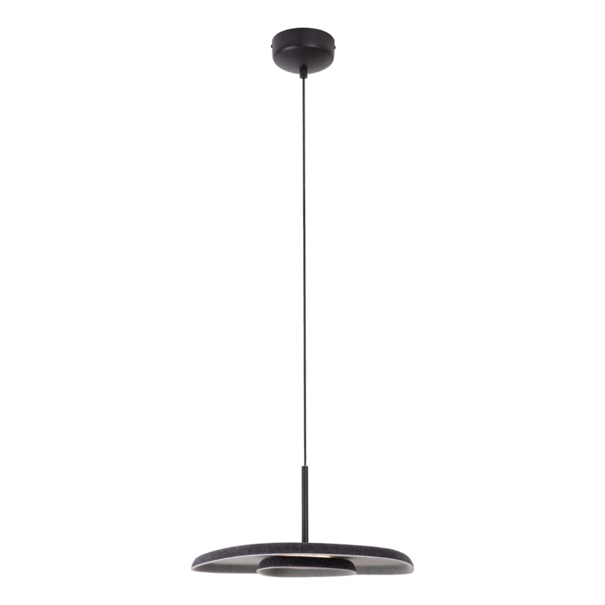 MAXLIGHT P0560 - LED Lustra ar auklu DEUX LED/5W/230V melna