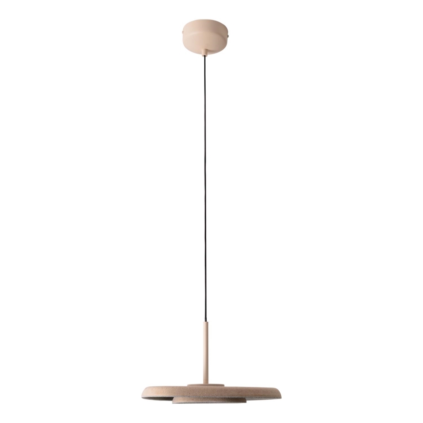 MAXLIGHT P0561 - LED Lustra ar auklu DEUX LED/5W/230V bēša/pelēka