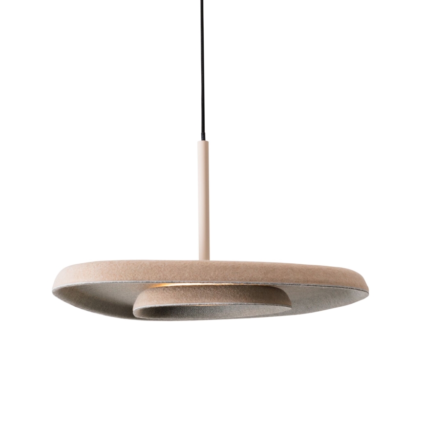 MAXLIGHT P0561 - LED Lustra ar auklu DEUX LED/5W/230V bēša/pelēka