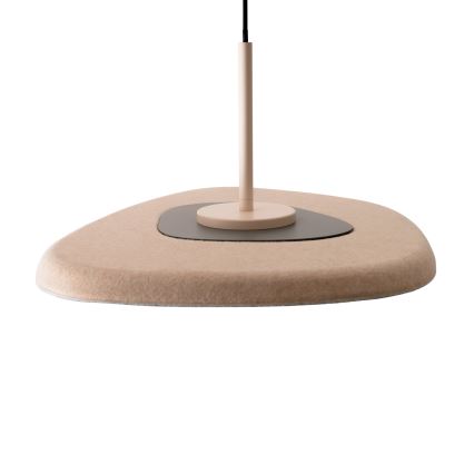 MAXLIGHT P0561 - LED Lustra ar auklu DEUX LED/5W/230V bēša/pelēka