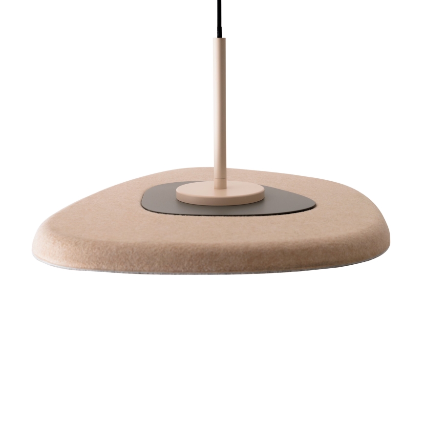 MAXLIGHT P0561 - LED Lustra ar auklu DEUX LED/5W/230V bēša/pelēka