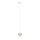 MAXLIGHT P0575 - LED Lustra ar auklu PALLONCINI 2xLED/3W/230V d. 12 cm bēša