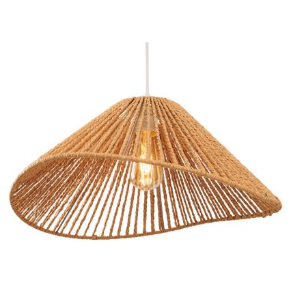 MAXLIGHT P0577 - Lustra ar auklu AMALFI 1xE27/15W/230V d. 45 cm bēša