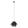 MAXLIGHT P0580 - Lustra ar auklu AMALFI 1xE27/15W/230V d. 45 cm melna