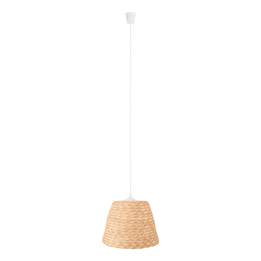 MAXLIGHT P0582 - Lustra ar auklu POT 1xE27/15W/230V d. 30 cm bēša