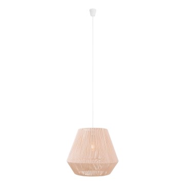 MAXLIGHT P0584 - Lustra ar auklu PRASLIN 1xE27/15W/230V d. 44 cm bēša